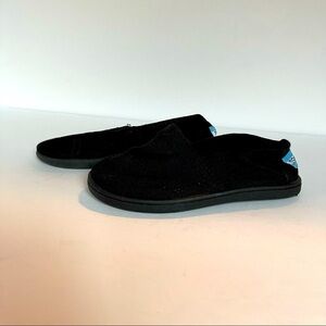 Toms Kids Black Slip On Shoes